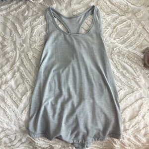 Grey lululemon tank top